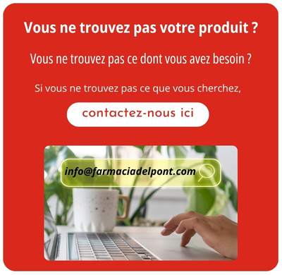 Visuel de pharmacie en ligne avec appel &agrave; contacter pour rechercher un produit non disponible